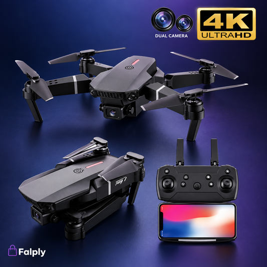 Dron 4K Recargable con Cámara | Control Remoto
