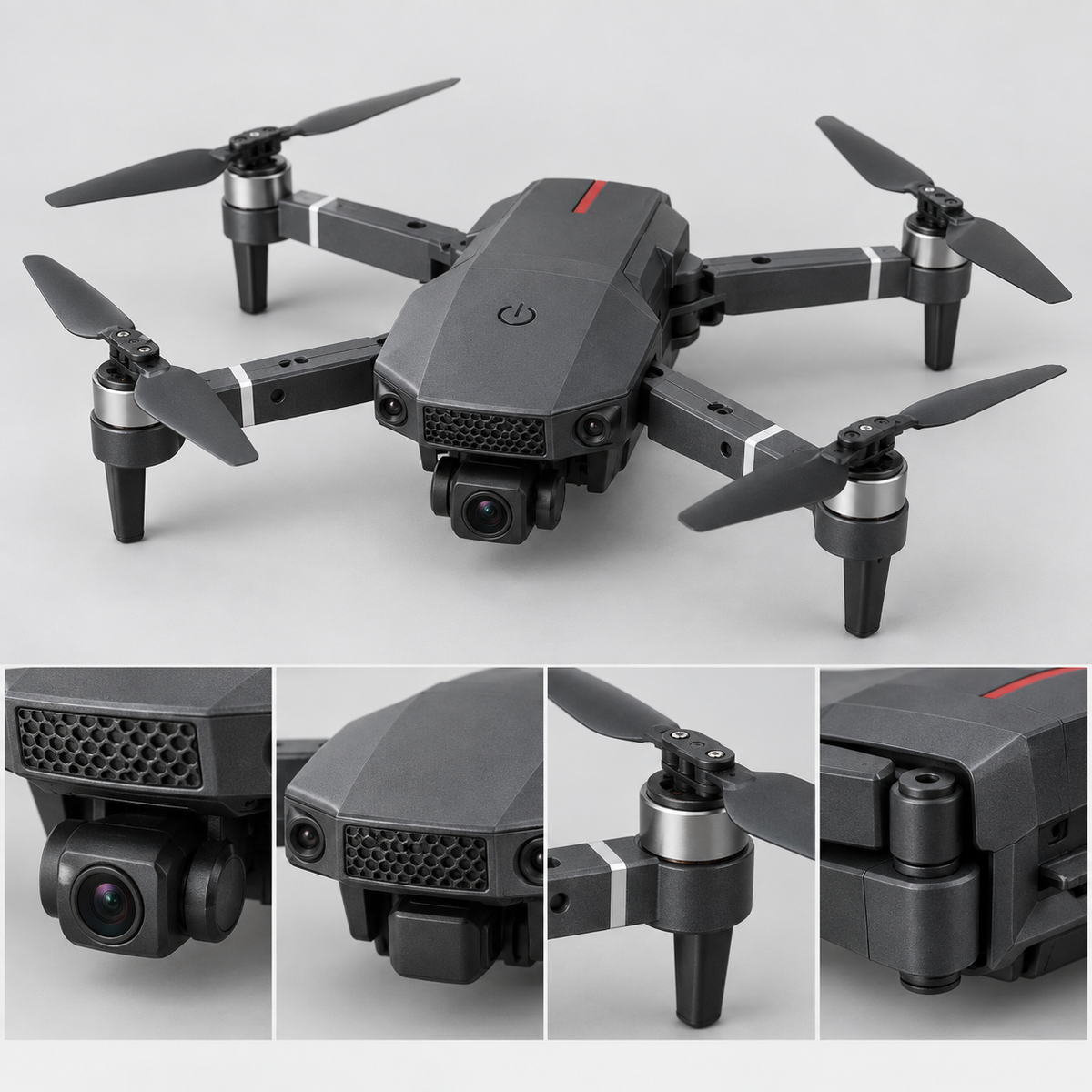 Dron 4K Recargable con Cámara | Control Remoto