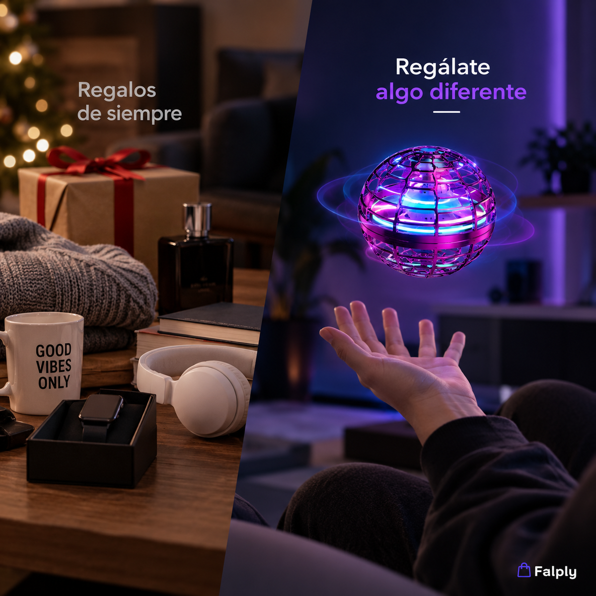 Fly Nova | Juguete Volador LED Recargable