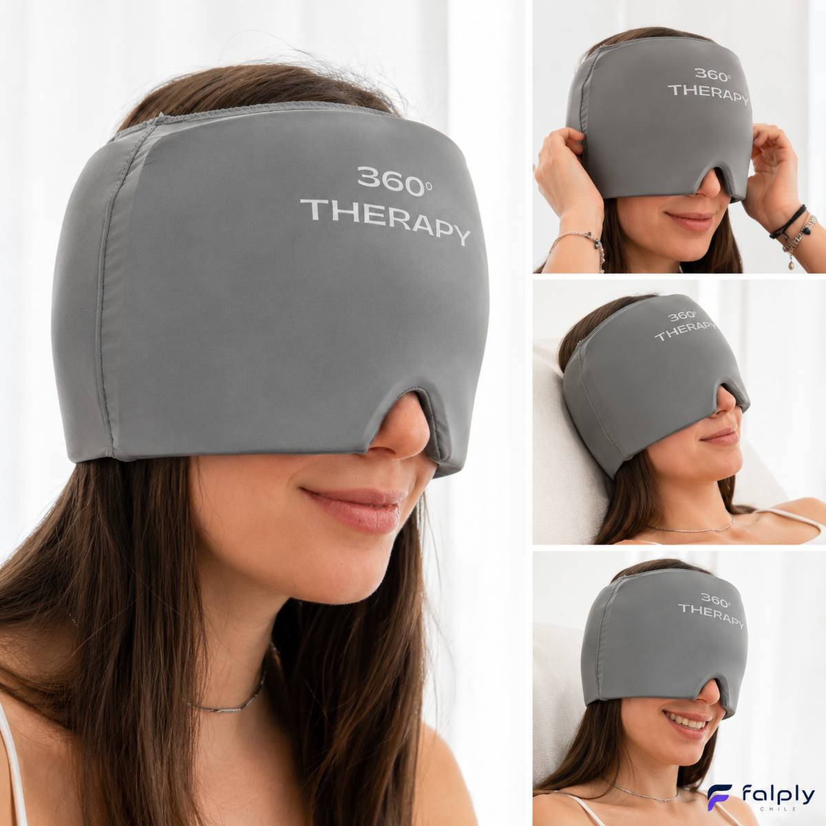 Gorro de Gel para Migraña | Terapia Frío y Calor 360°