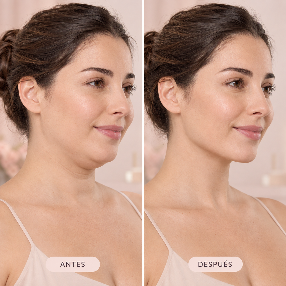 Banda Reductora Facial para Papada | Faja Facial Ajustable