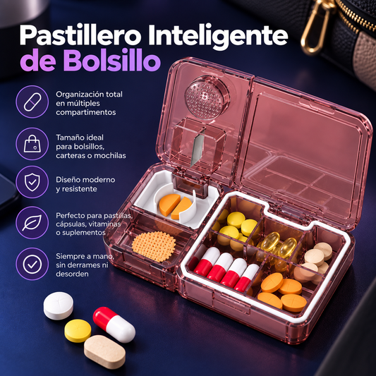 Pastillero Inteligente de Bolsillo