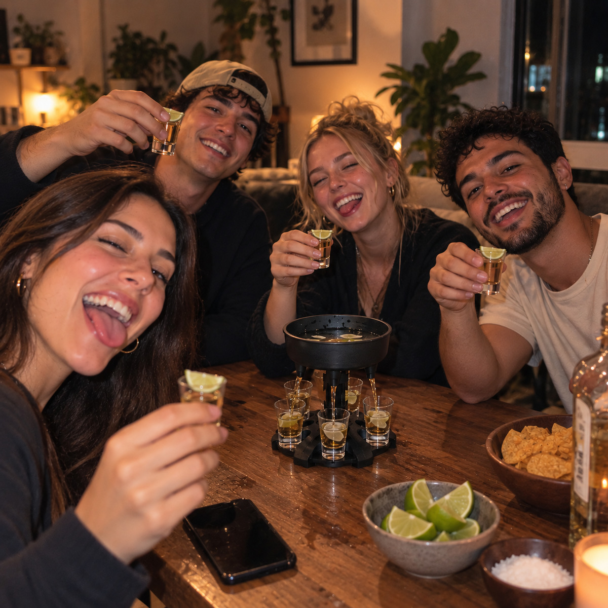 Dispensador de Tequila para Shots