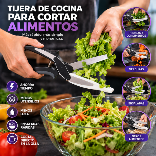 Tijera de Cocina para Cortar Alimentos | Super Cut