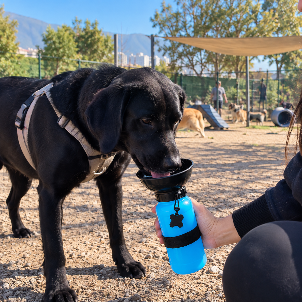 Botella de Agua Portátil para Perros y Gatos | Bebedero de Paseo
